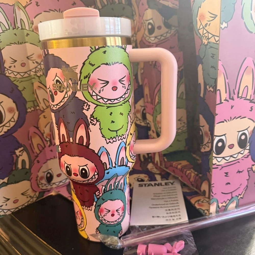 Stanley Colorful Labubu Set